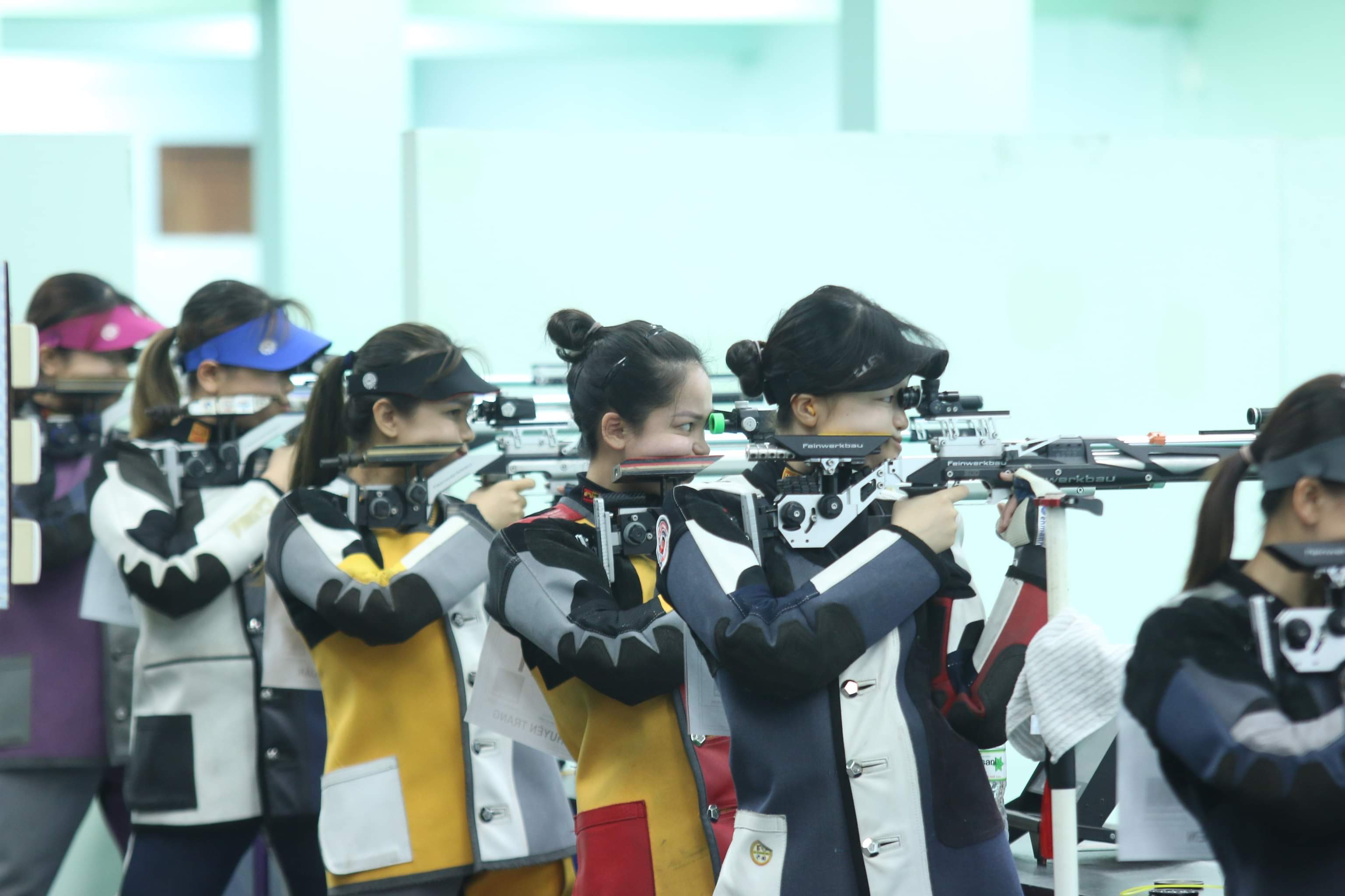 Đoàn Quân đội liên tiếp dẫn đầu tại Giải Bắn súng vô địch quốc gia