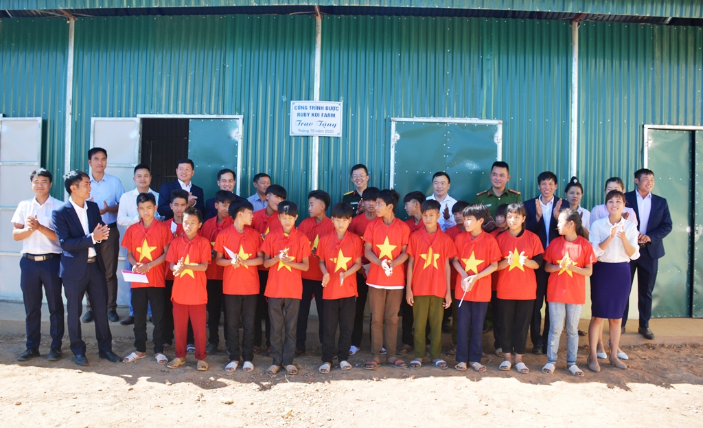 Khánh thành nhà nội trú Trường PTDT bán trú THCS Huổi Mí