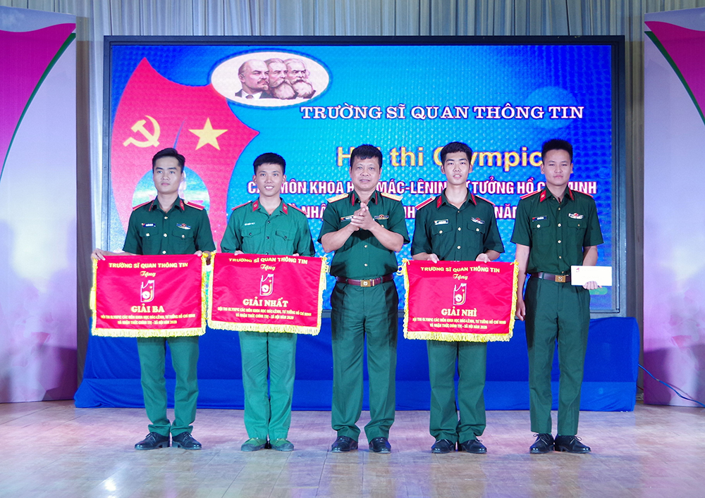 Trường Sĩ quan Thông tin tổ chức Hội thi Olympic các môn khoa học Mác - Lênin, tư tưởng Hồ Chí Minh