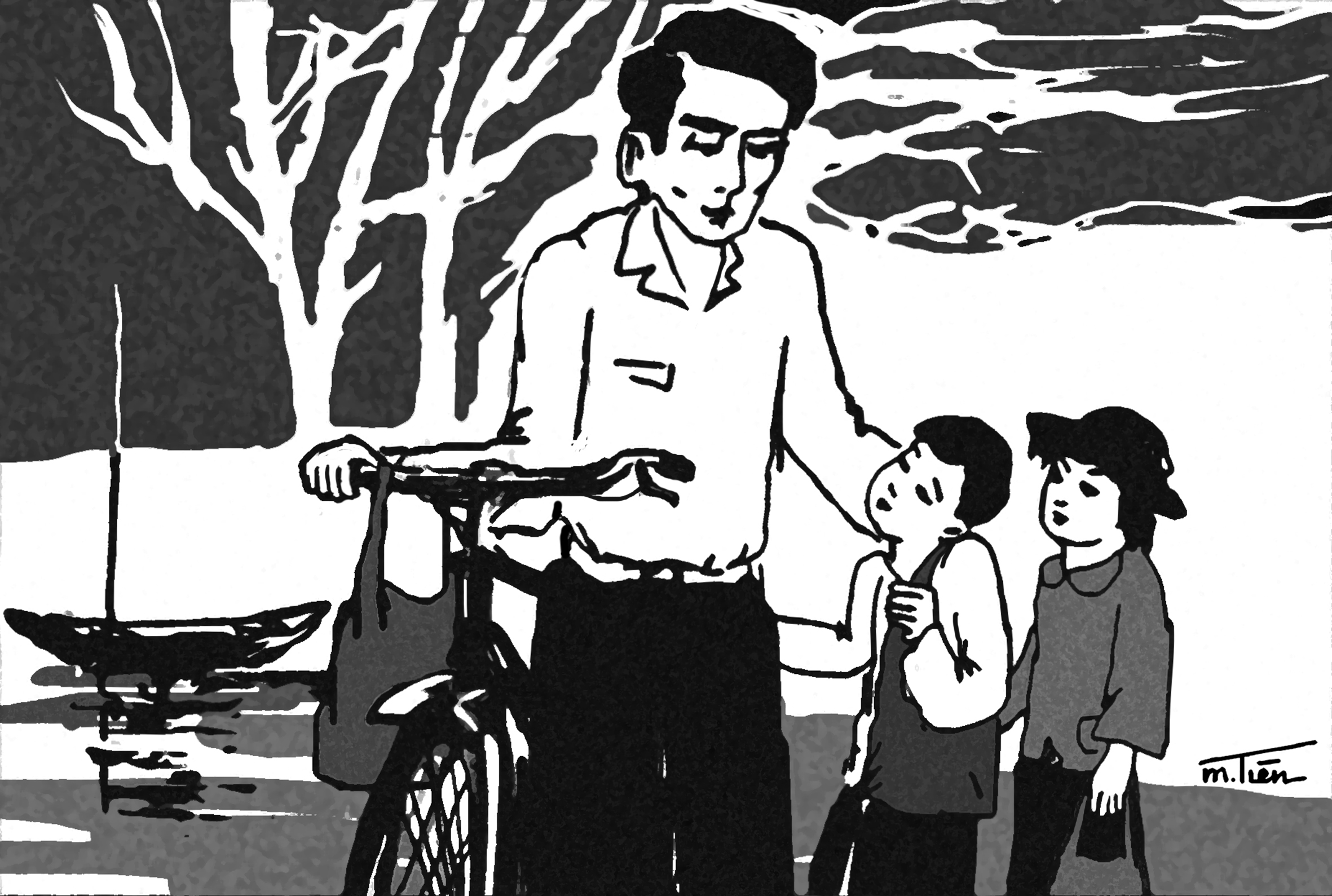 Thầy tôi chở những chuyến đò...