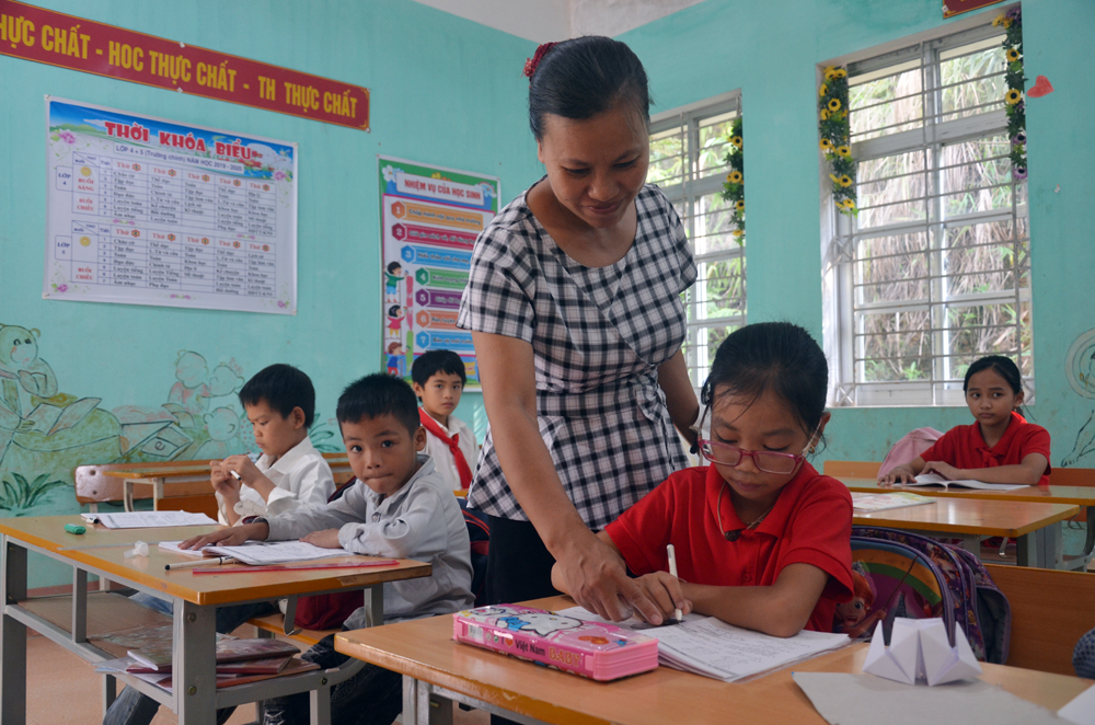 Hạnh phúc giản dị nghề giáo