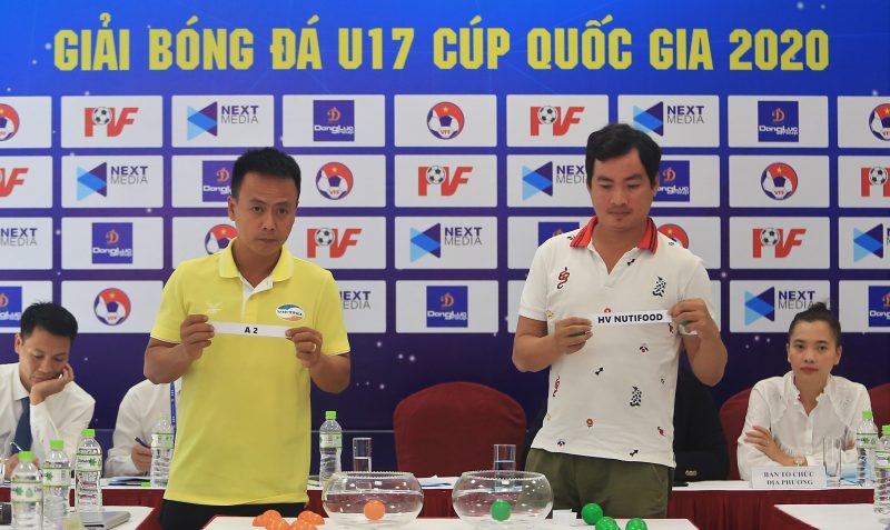 Giải bóng đá U17 Cúp Quốc gia lần đầu tiên được tổ chức