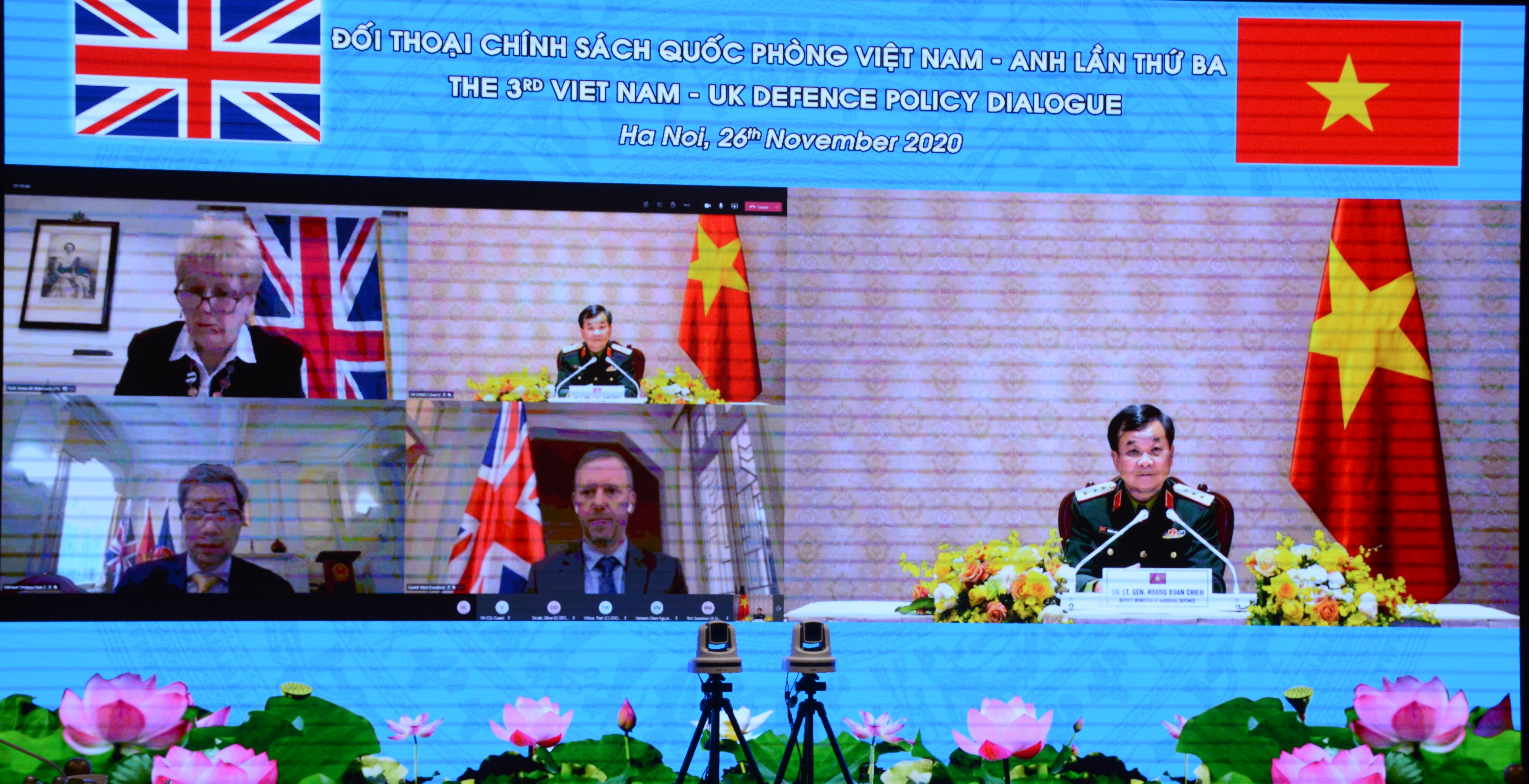 Đối thoại Chính sách quốc phòng Việt Nam - Anh lần thứ 3