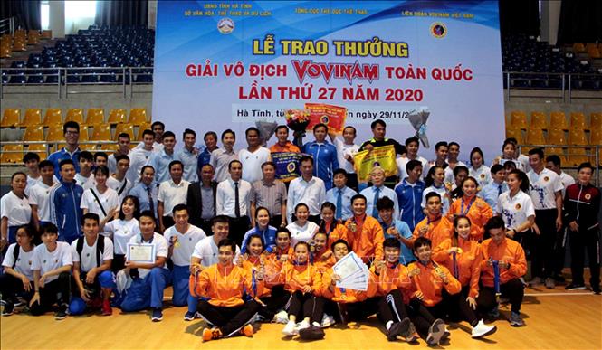 Bế mạc giải vô địch Vovinam toàn quốc lần thứ 27

