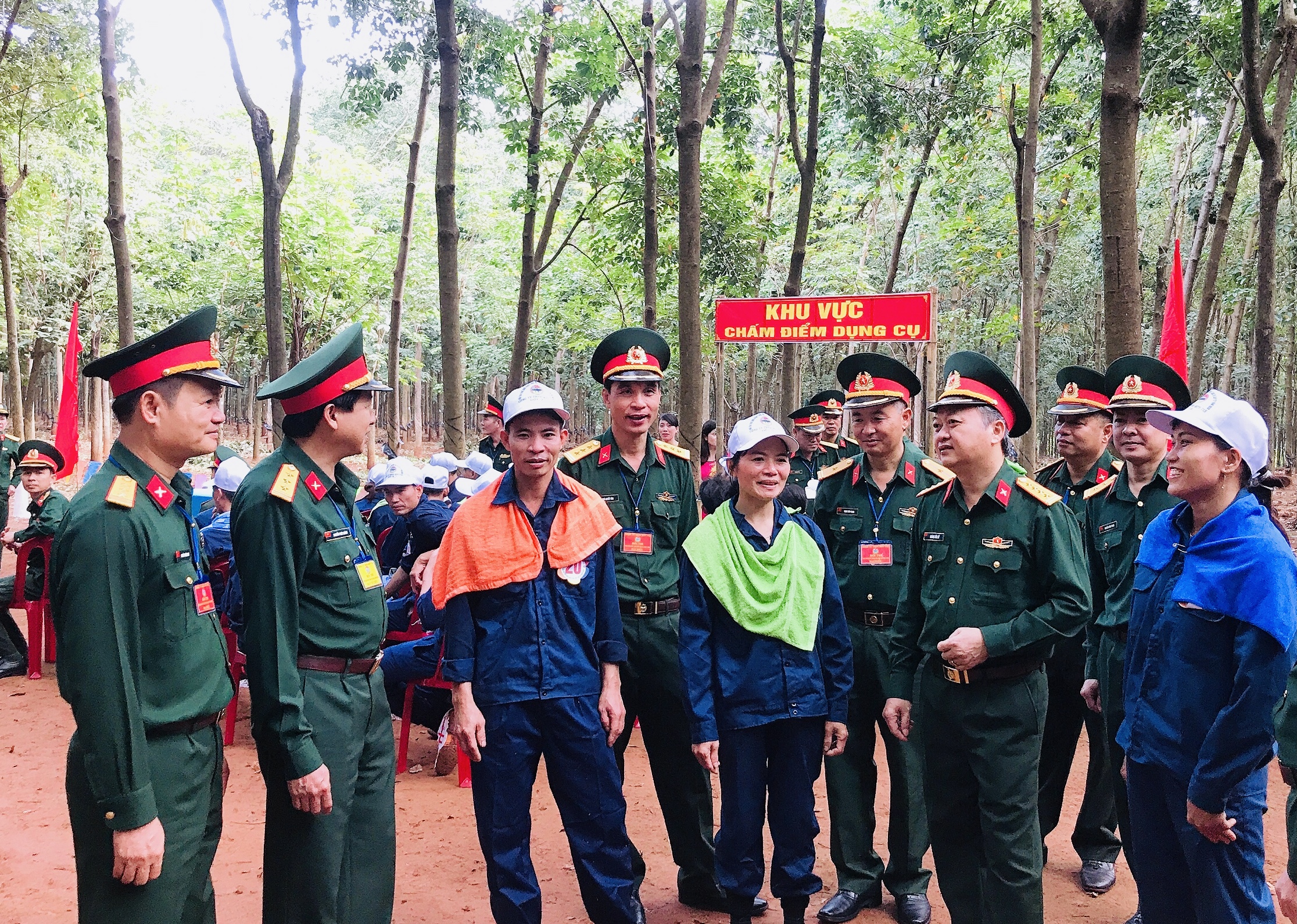 Ngày hội của người lao động trên vùng biên giới Tây Nguyên