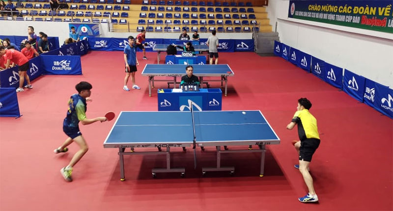 Khai mạc Giải Bóng bàn tranh Cúp Báo Hànộimới