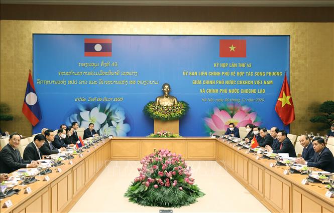 Kỳ họp lần thứ 43 Ủy ban liên Chính phủ về hợp tác song phương Việt Nam - Lào