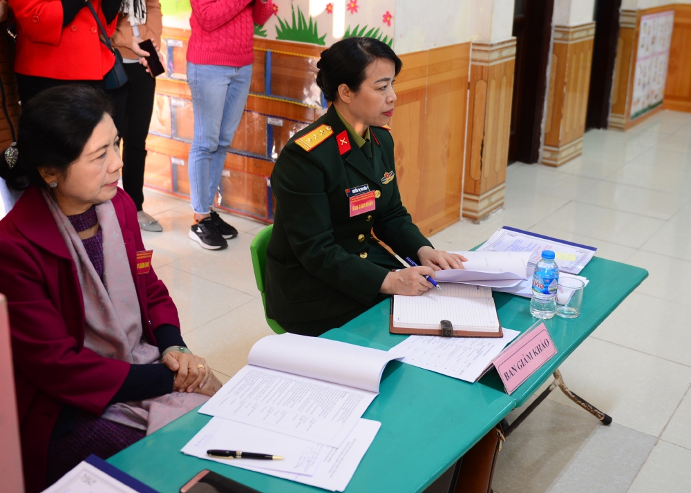 Ban giám khảo là các chuyên gia giàu kinh nghiệm trong lĩnh vực mầm non đều đánh giá hội thi năm nay có nhiều đổi mới so với các kỳ trước.