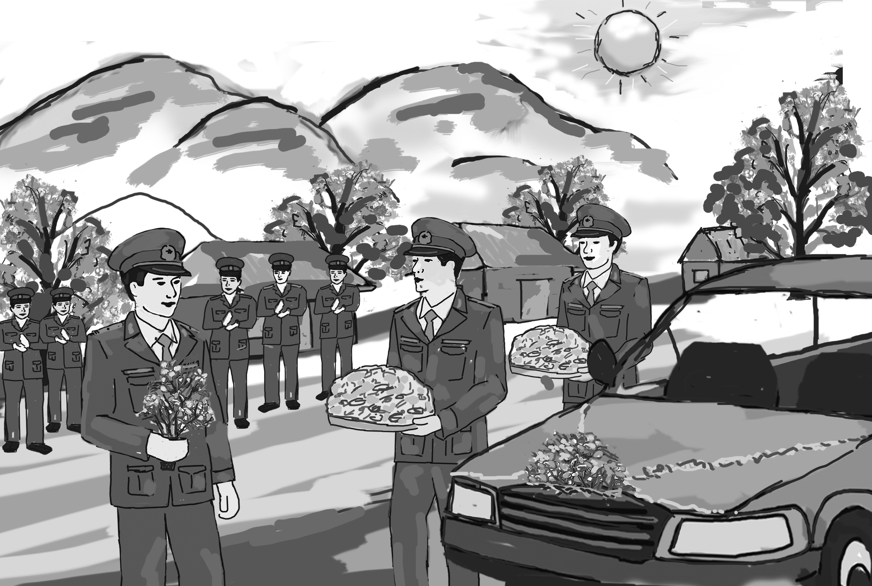 Nắng về xóm núi