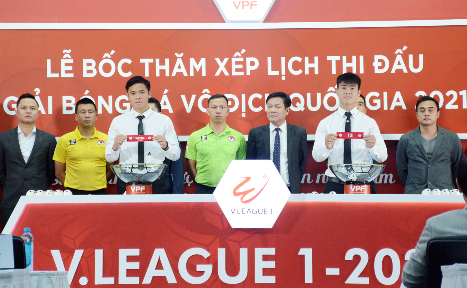 Kết quả xếp lịch thi đấu V.League 2021