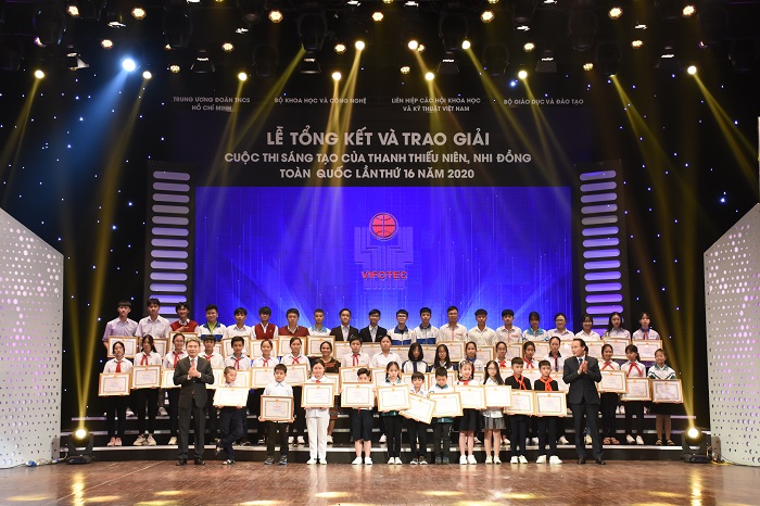 Tổng kết và trao giải Cuộc thi Sáng tạo thanh thiếu niên, nhi đồng toàn quốc lần thứ 16