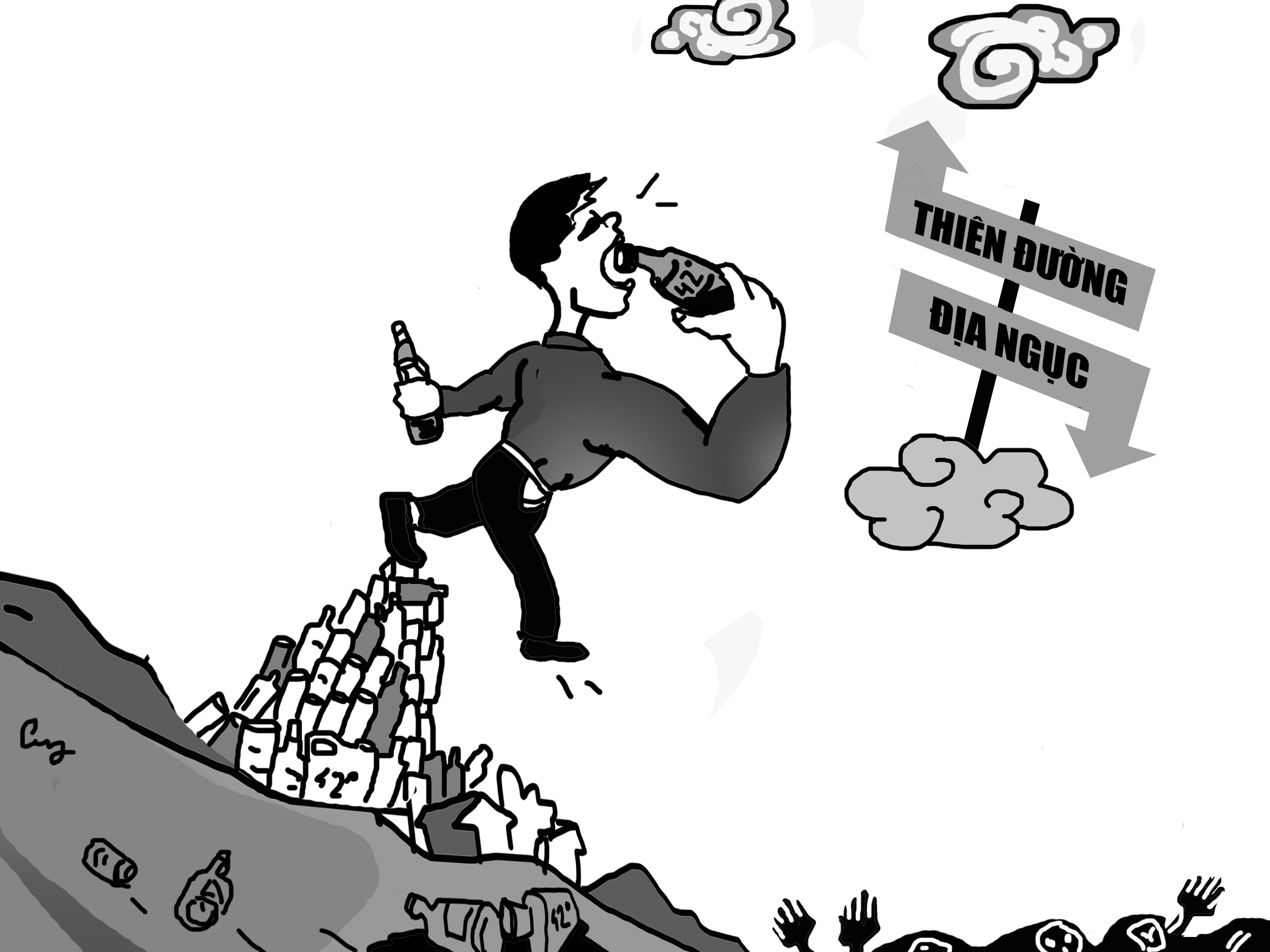 Hạn chế rượu, bia trong nghệ thuật