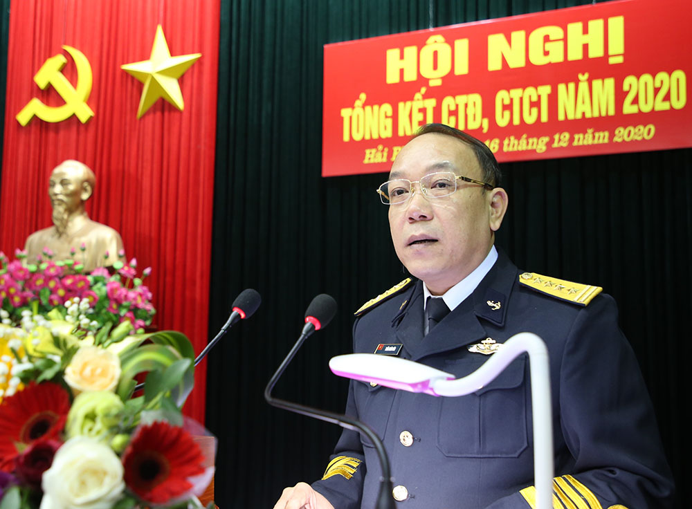 Bộ tư lệnh Vùng 1 Hải quân tổ chức Hội nghị công tác Đảng, công tác chính trị năm 2020