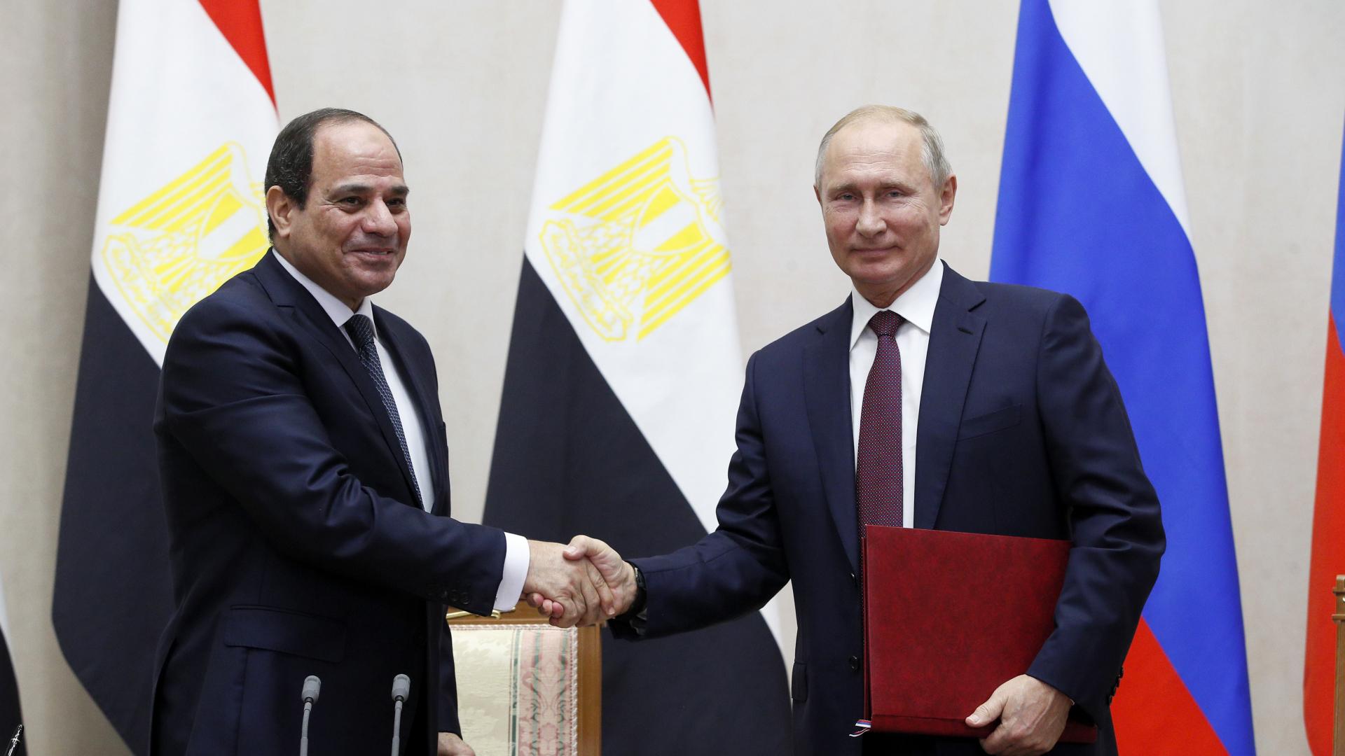 Nga và Ai Cập quyết tâm đưa quan hệ song phương lên tầm cao mới