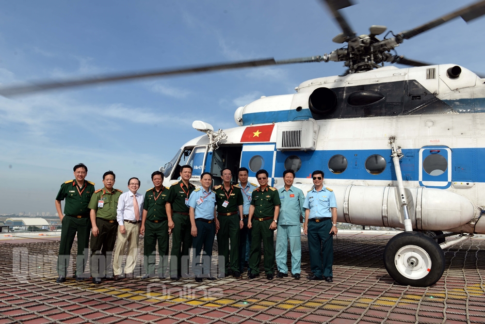 Lần hạ cánh tiếp theo của trực thăng Mi-171 thành công tốt đẹp.