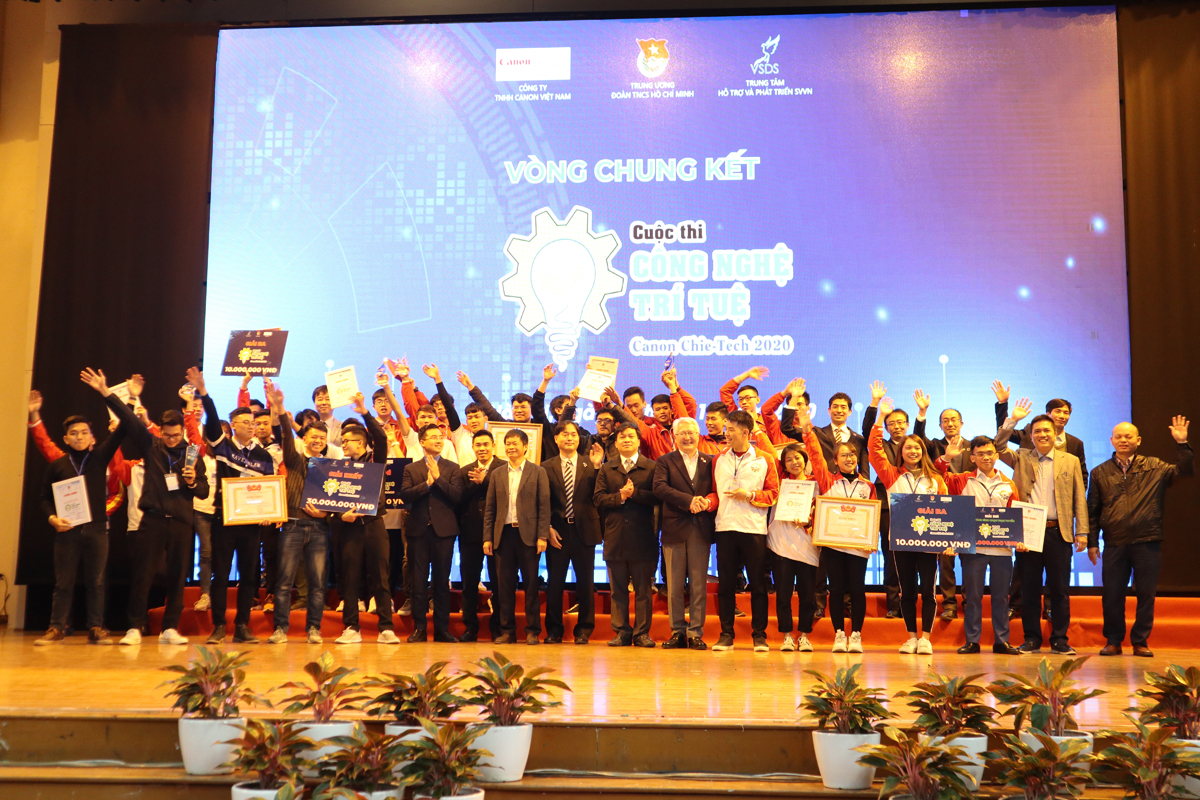 Vòng chung kết và triển lãm Cuộc thi “Công nghệ trí tuệ Canon Chie-Tech” 2020