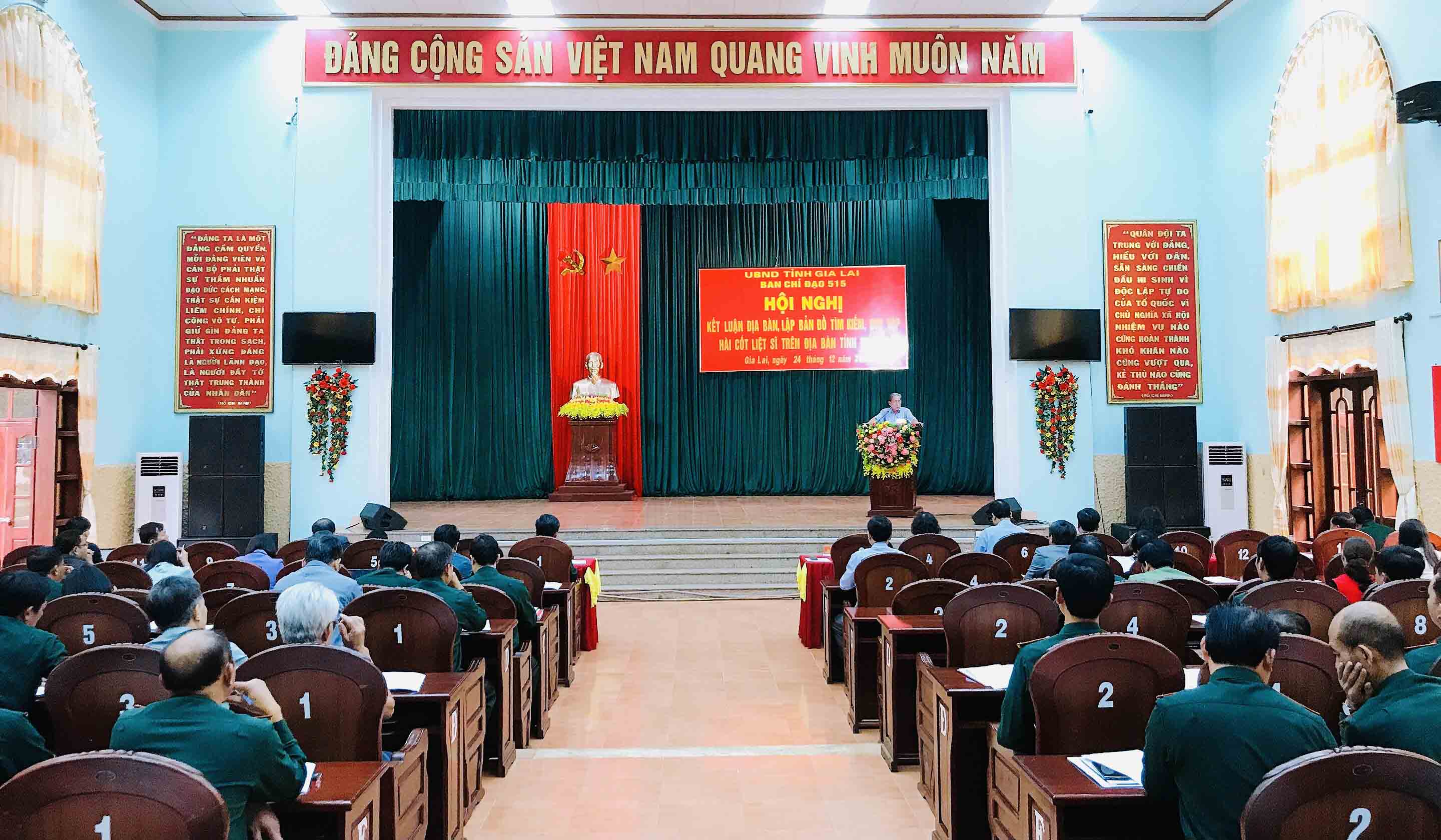 Hoàn thành 100% công tác kết luận địa bàn, vẽ bản đồ tìm kiếm, quy tập hài cốt liệt sĩ cấp tỉnh