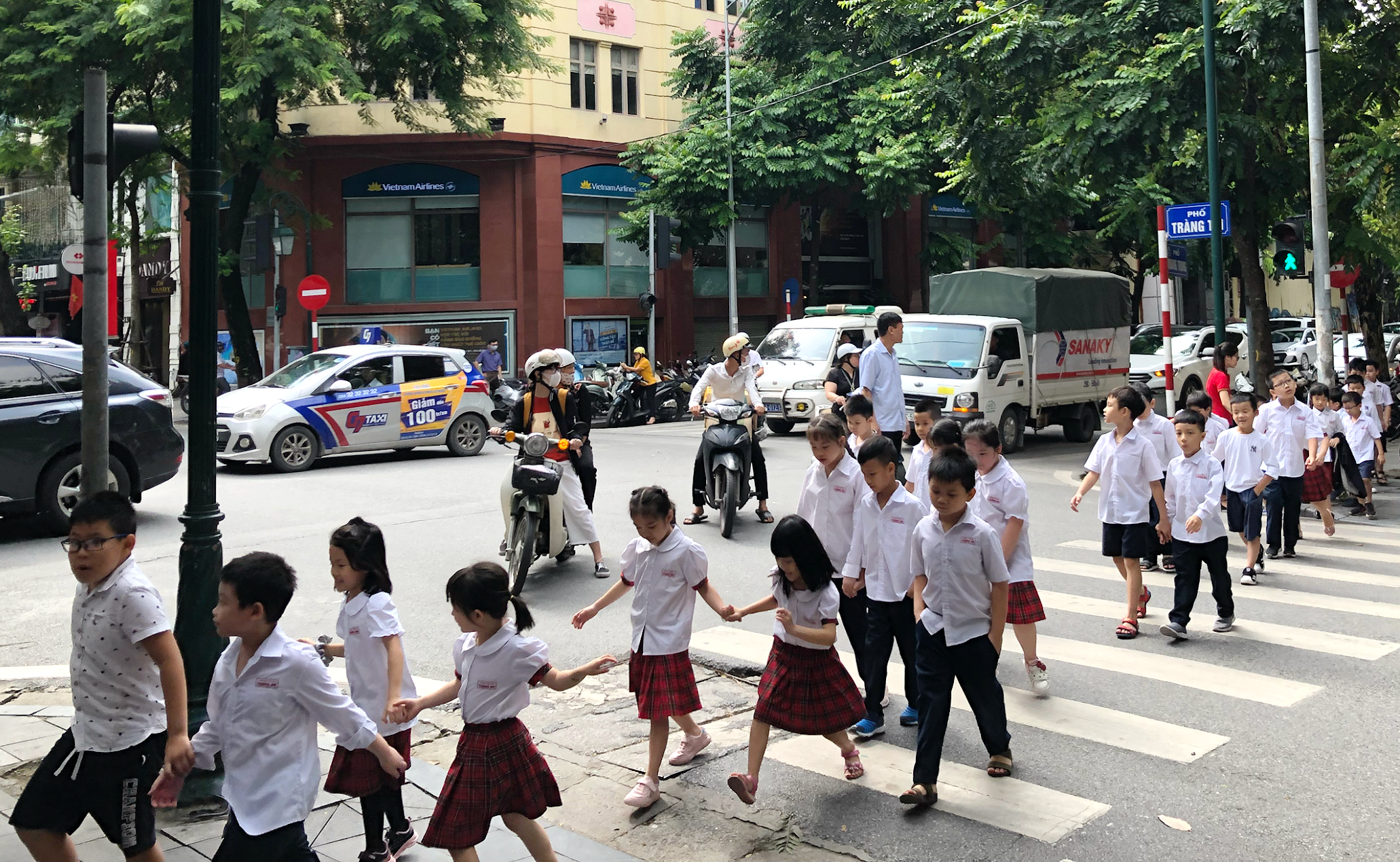 Cần nhân rộng mô hình “Đường đến trường an toàn”