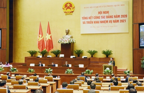 Đảng bộ Văn phòng Quốc hội triển khai nhiệm vụ năm 2021