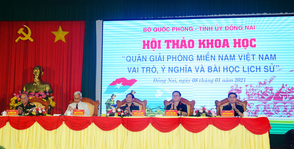Hội thảo khoa học: “Quân Giải phóng miền Nam Việt Nam - Vai trò, ý nghĩa và bài học lịch sử”