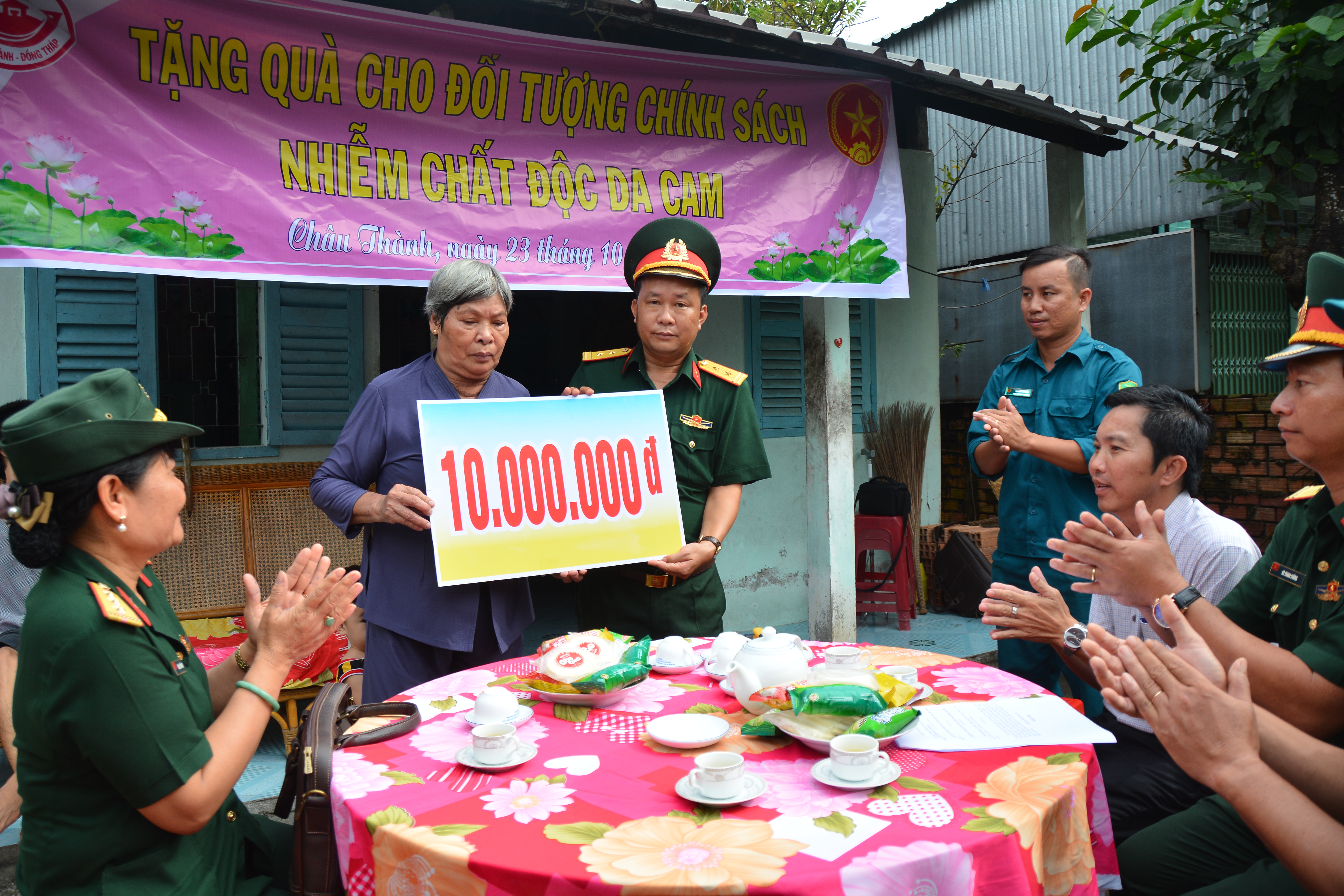 Nghĩa tình vì nạn nhân da cam