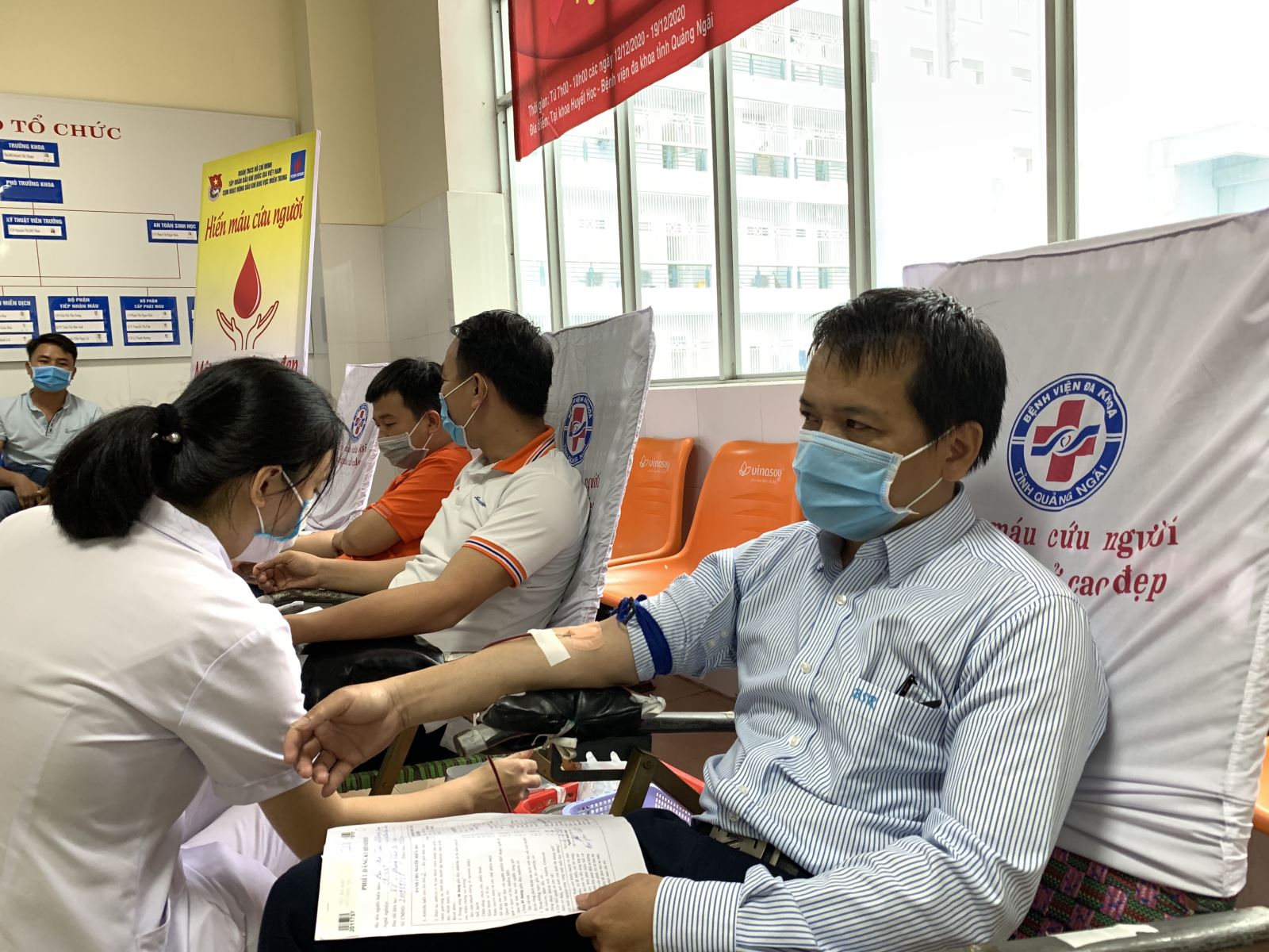 Những trái tim hồng ở Công ty cổ phần Lọc hóa dầu Bình Sơn 