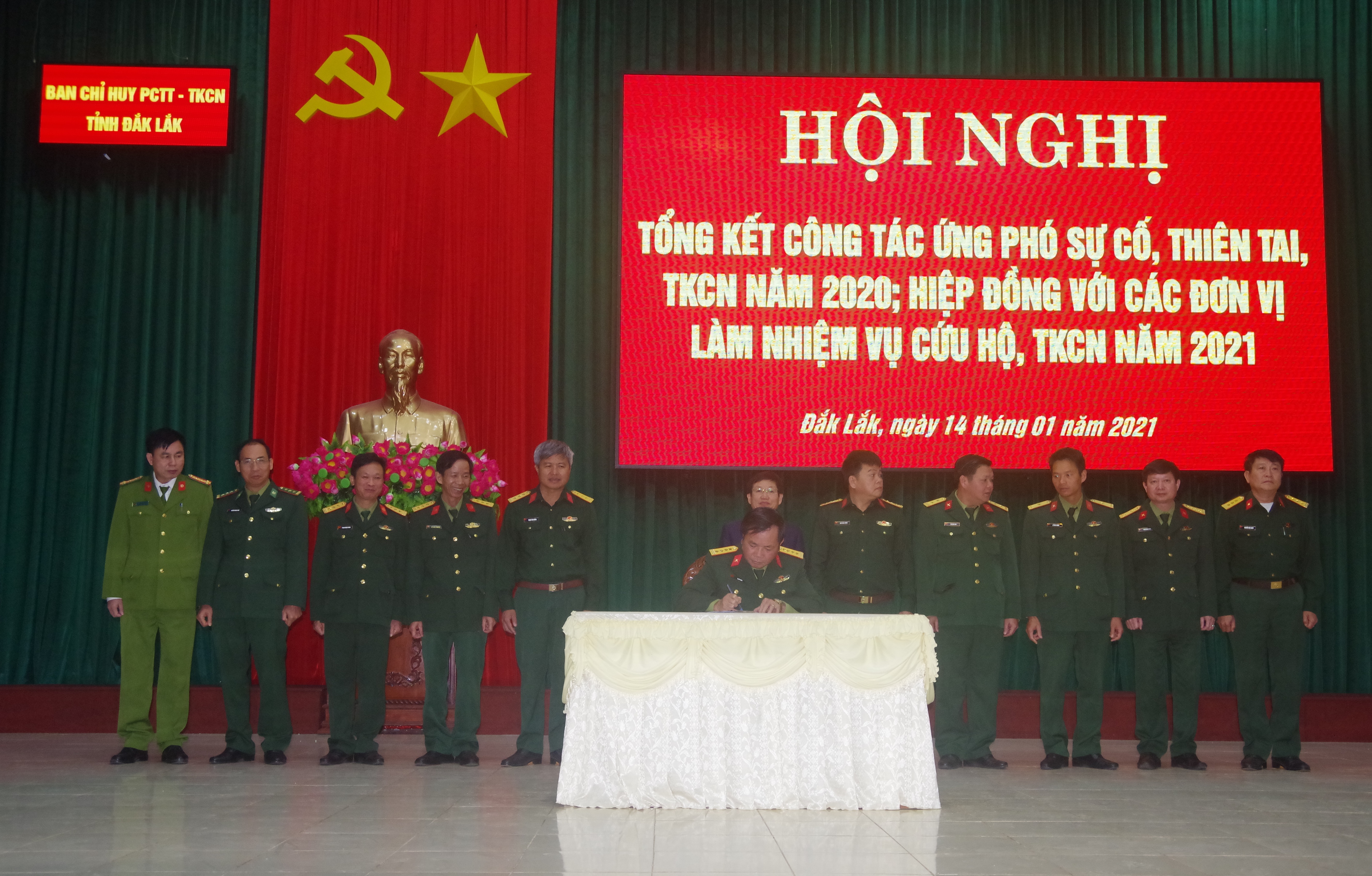 Đắk Lắk tổng kết công tác ứng phó sự cố, thiên tai và tìm kiếm cứu nạn năm 2020

