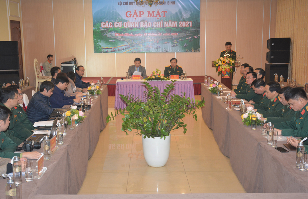 Bộ Chỉ huy Quân sự tỉnh Ninh Bình đẩy mạnh phối hợp tuyên truyền về nhiệm vụ quân sự, quốc phòng