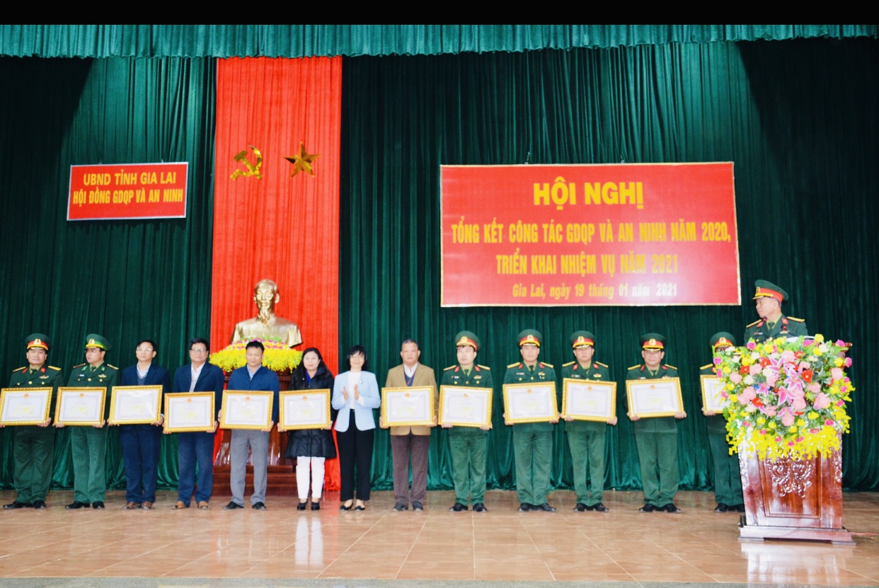 Gia Lai: Triển khai nhiệm vụ công tác quốc phòng, quân sự địa phương năm 2021
