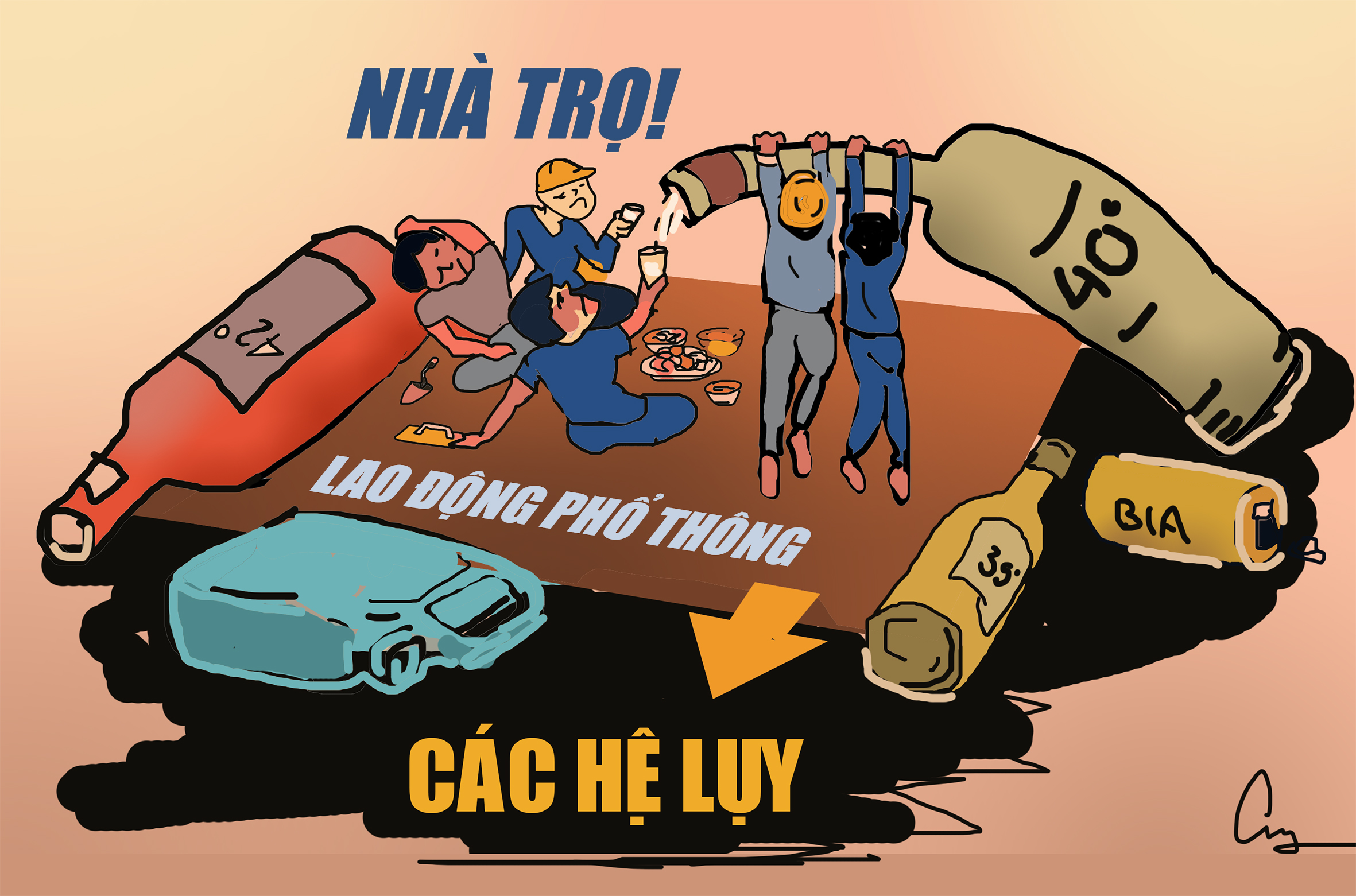 Kiểm soát rượu, bia đối với lực lượng lao động phổ thông