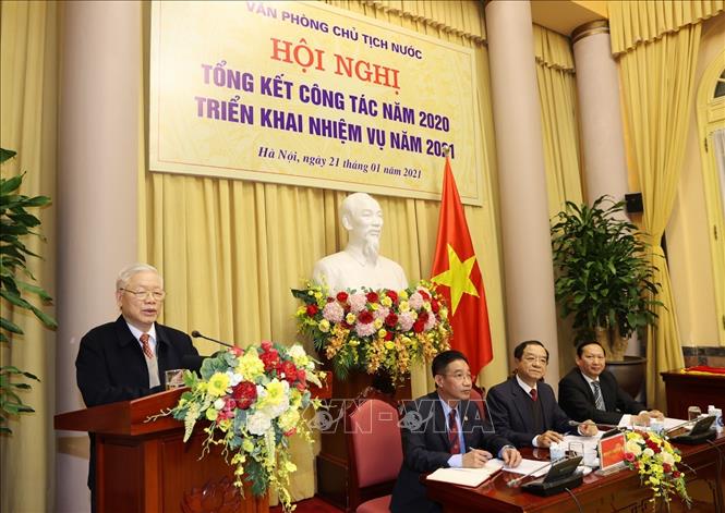 Văn phòng Chủ tịch nước nâng cao chất lượng toàn diện các mặt công tác