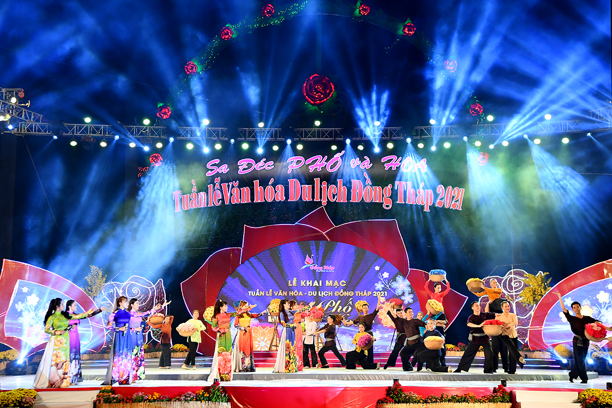 Khai mạc Tuần lễ văn hóa du lịch Đồng Tháp 2021