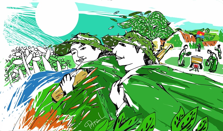 Tết ấy ở rừng