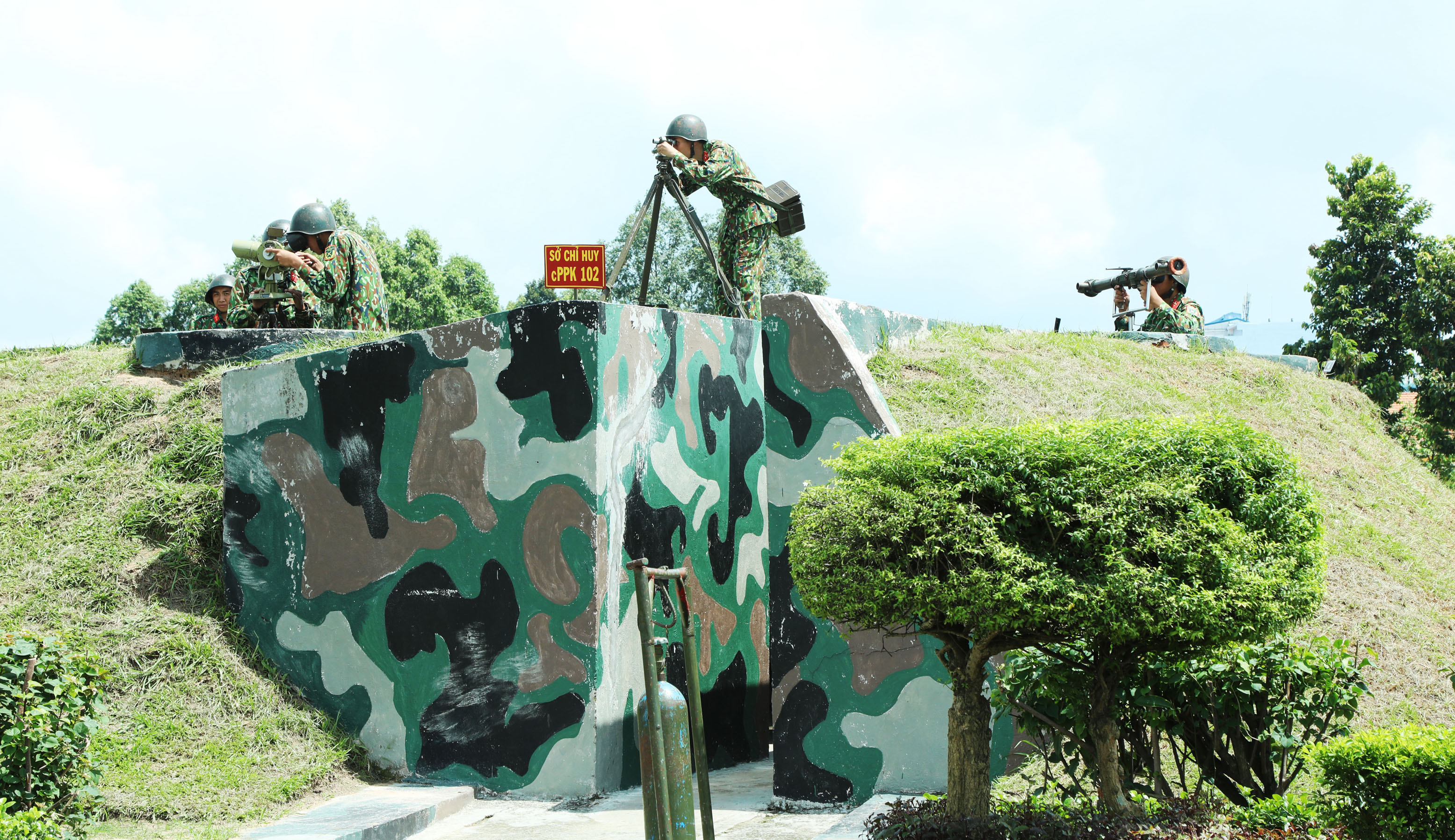 Quyết tâm luyện giỏi, rèn nghiêm