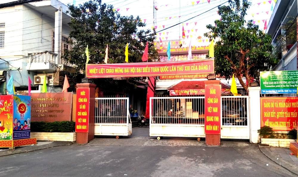 Trụ sở UBND phường An Hải Đông, quận Sơn Trà, thành phố Đà Nẵng.