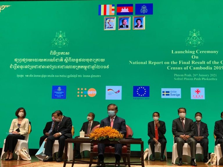 Chính phủ Campuchia công bố kết quả tổng điều tra dân số năm 2019