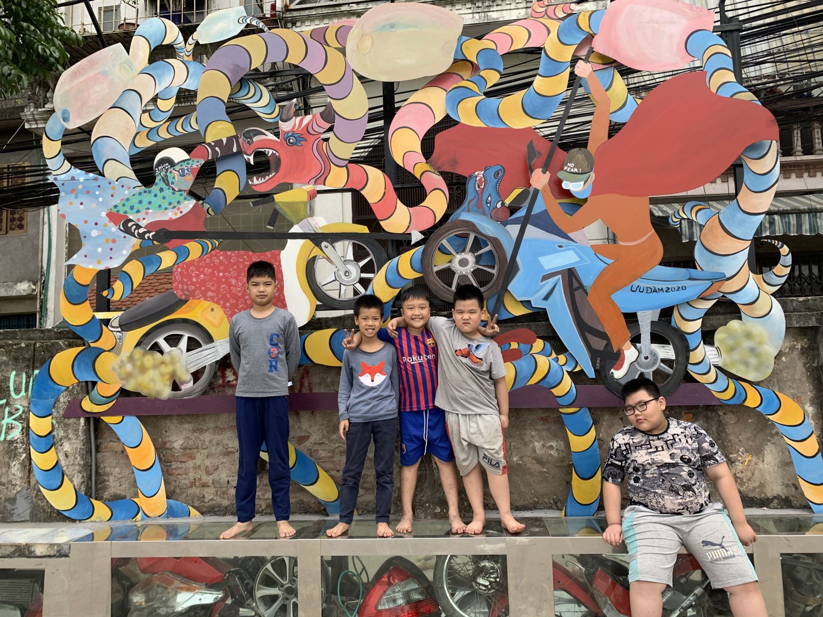 Nghệ thuật công cộng kiến tạo điểm đến du lịch