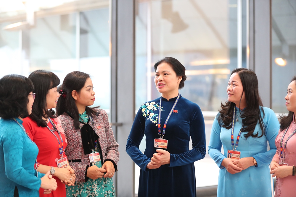 222 nữ đại biểu tham dự Đại hội đại biểu toàn quốc lần thứ XIII của Đảng