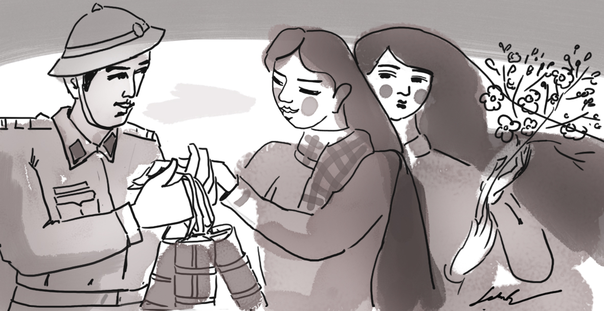 Tết về trong gió xuân nồng