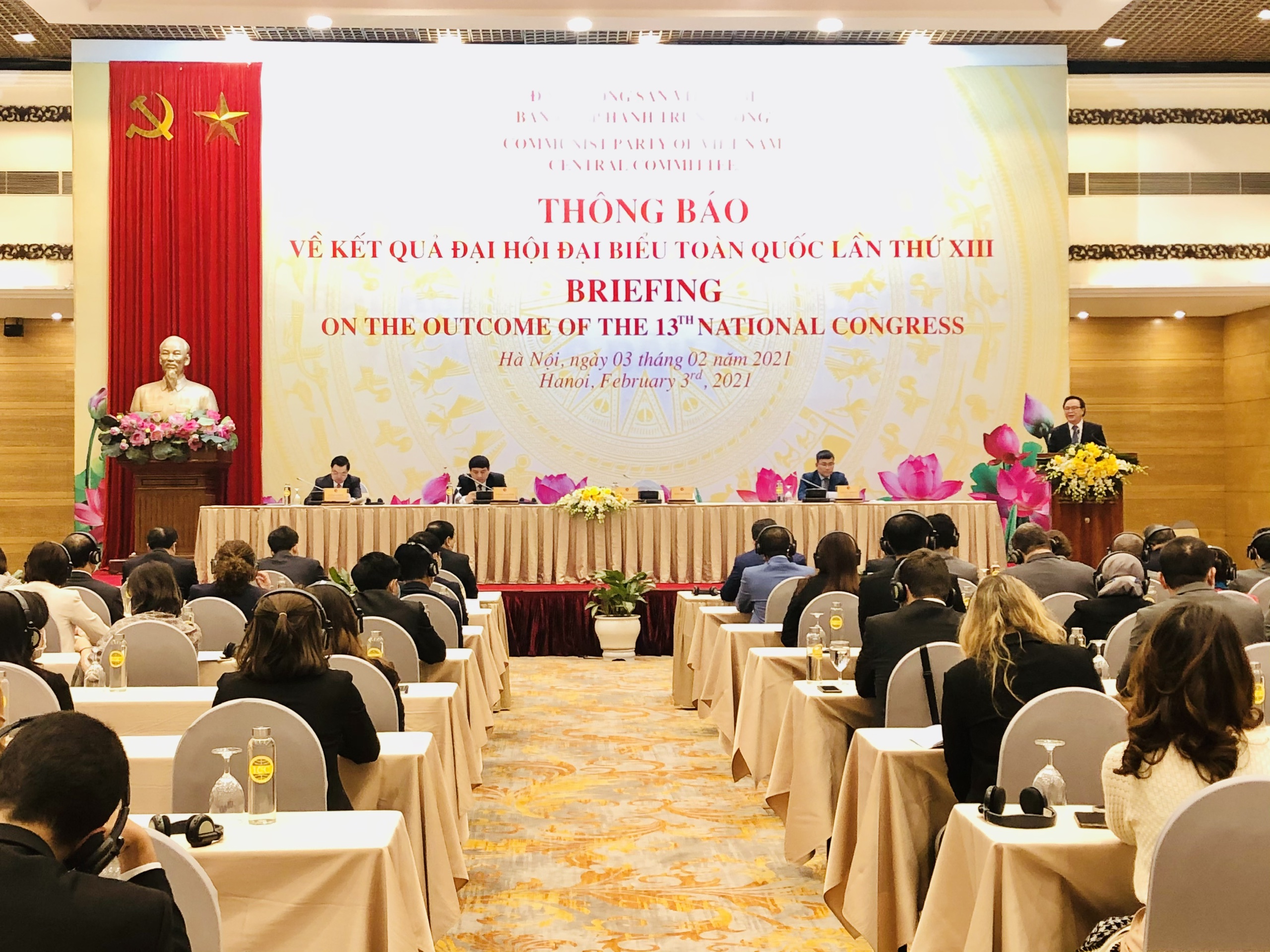 Việt Nam thông báo kết quả Đại hội Đảng lần thứ XIII cho Đoàn Ngoại giao và các tổ chức quốc tế