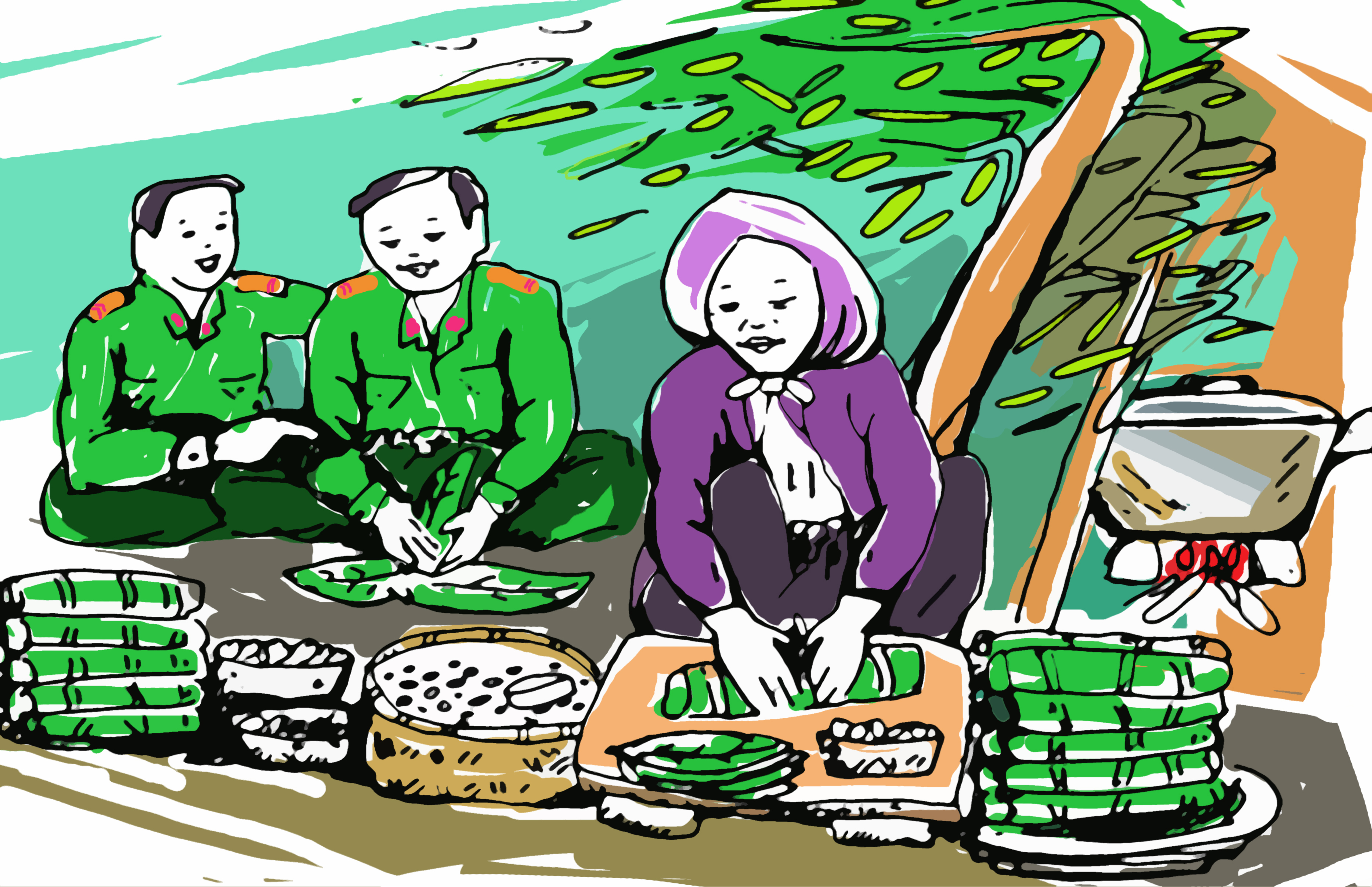 Ở đâu cũng có Tết