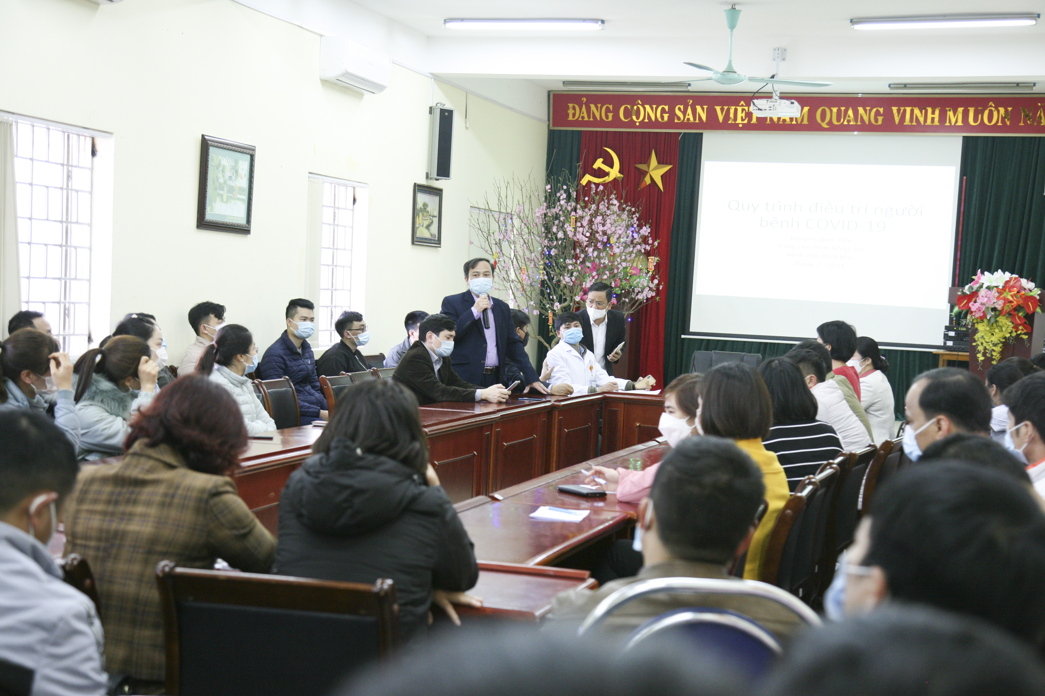 Lớp tập huấn đồng thời được triển khai.