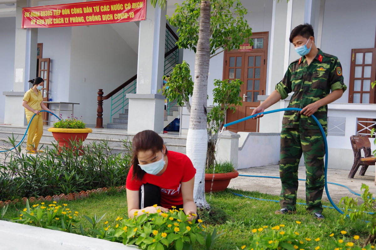 Tết trong khu cách ly

