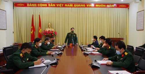Quân khu 3 kiểm tra công tác phòng, chống dịch Covid-19 tại Bộ CHQS tỉnh Hải Dương

