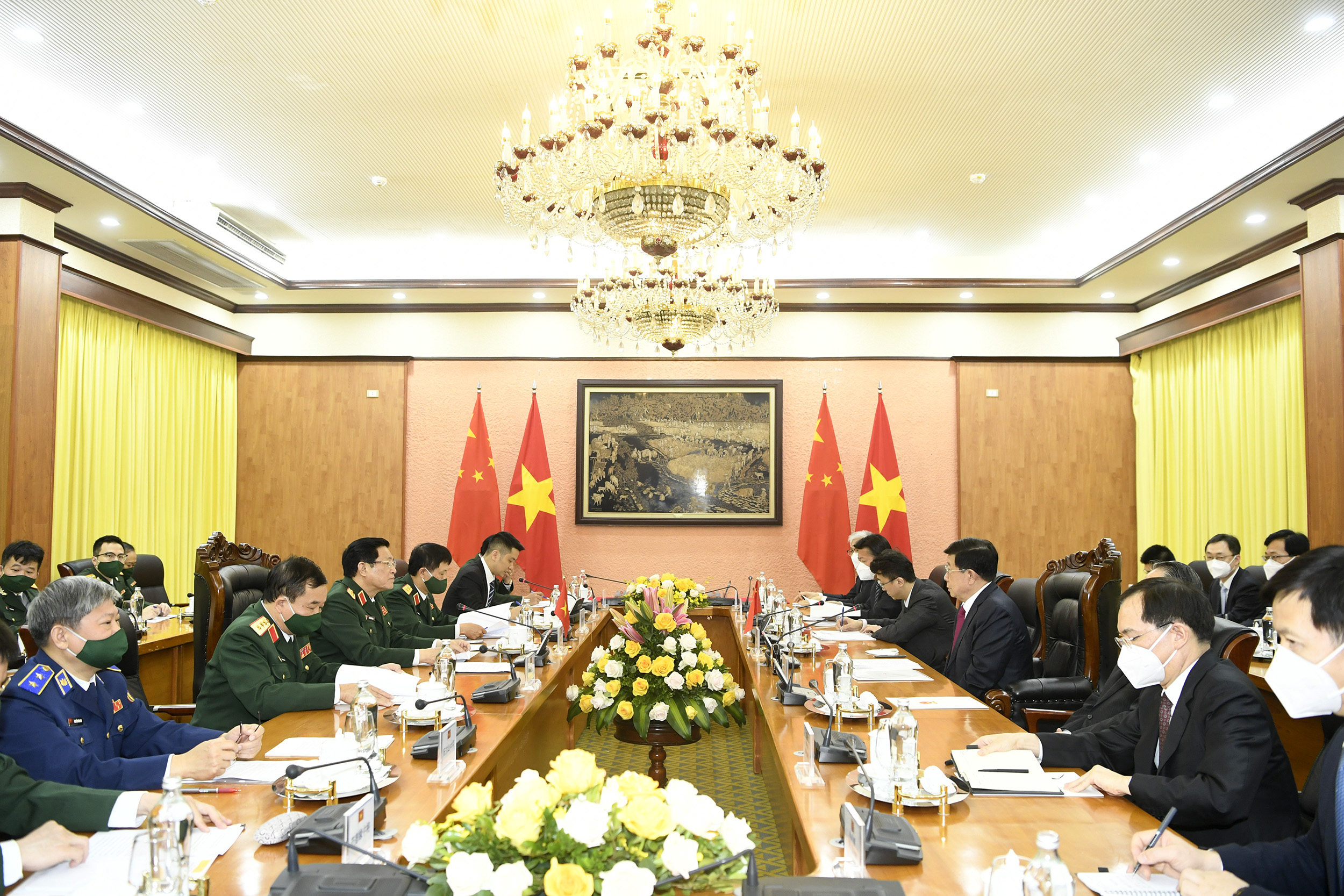 Đại tướng Ngô Xuân Lịch tiếp Bộ trưởng Bộ Công an Trung Quốc

