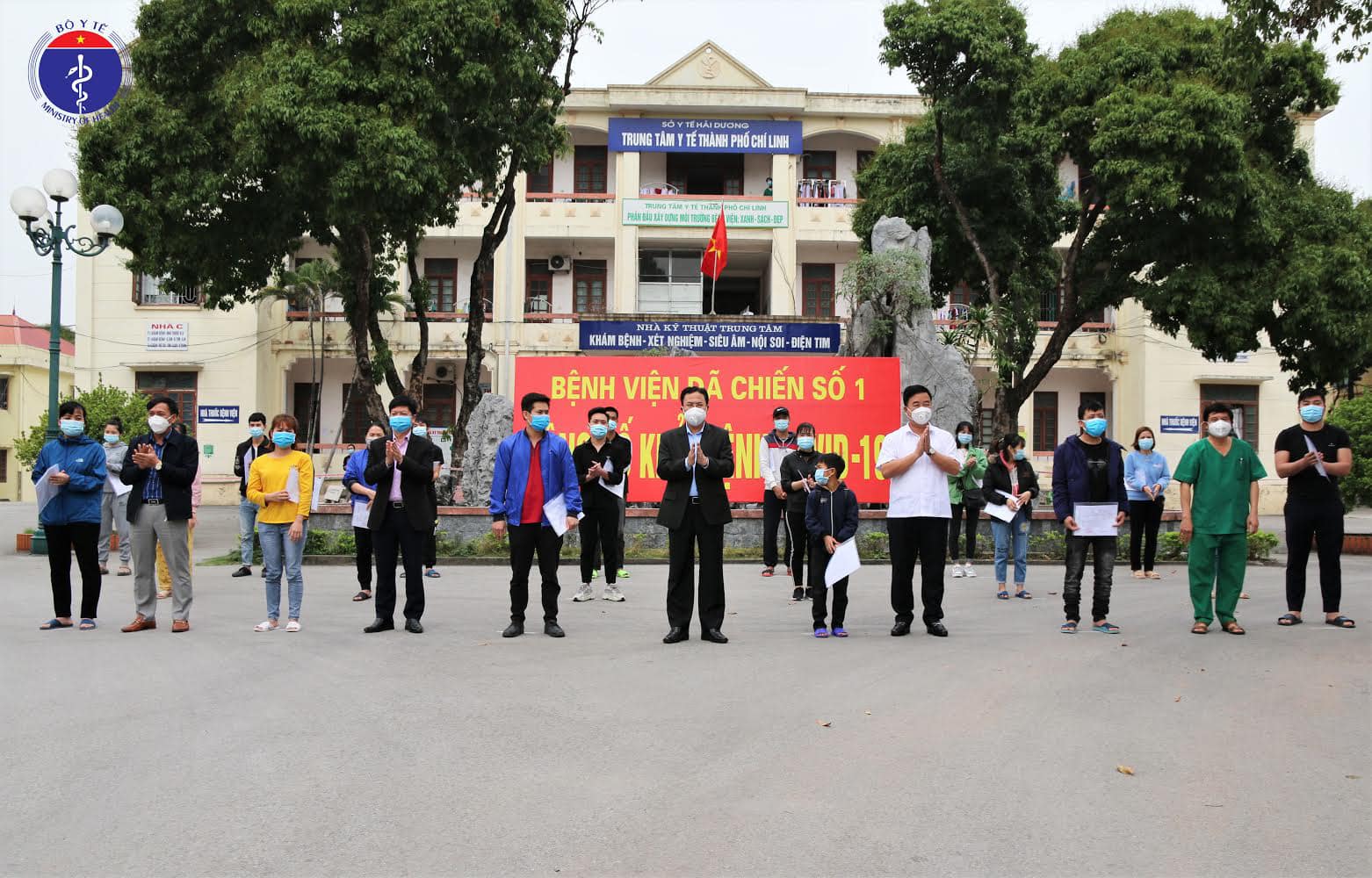 Bệnh viện Dã chiến số 1 công bố khỏi bệnh cho 22 bệnh nhân mắc Covid-19