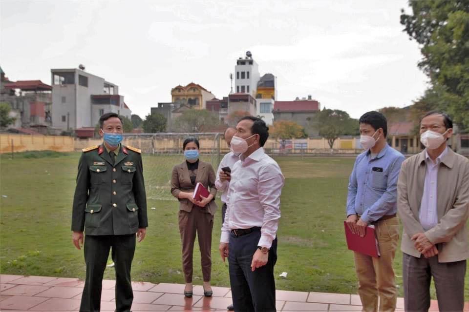 Doanh nghiệp đóng trên huyện Cẩm Giàng chỉ hoạt động khi đáp ứng đủ các tiêu chí chống dịch
