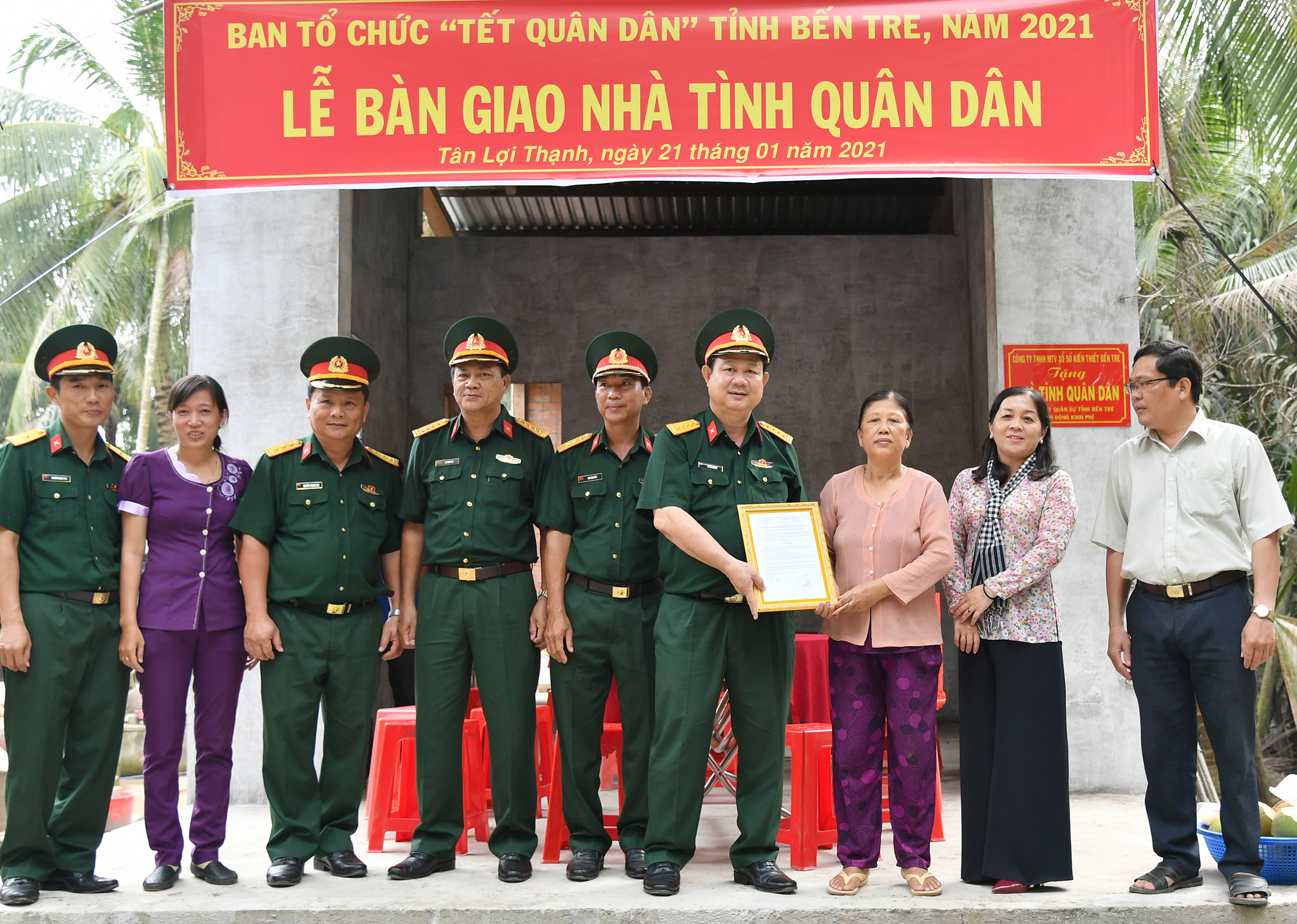 Nghĩa tình quân dân ở Giồng Trôm