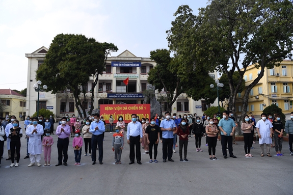 90 bệnh nhân mắc Covid-19 tại Hải Dương được công bố khỏi bệnh