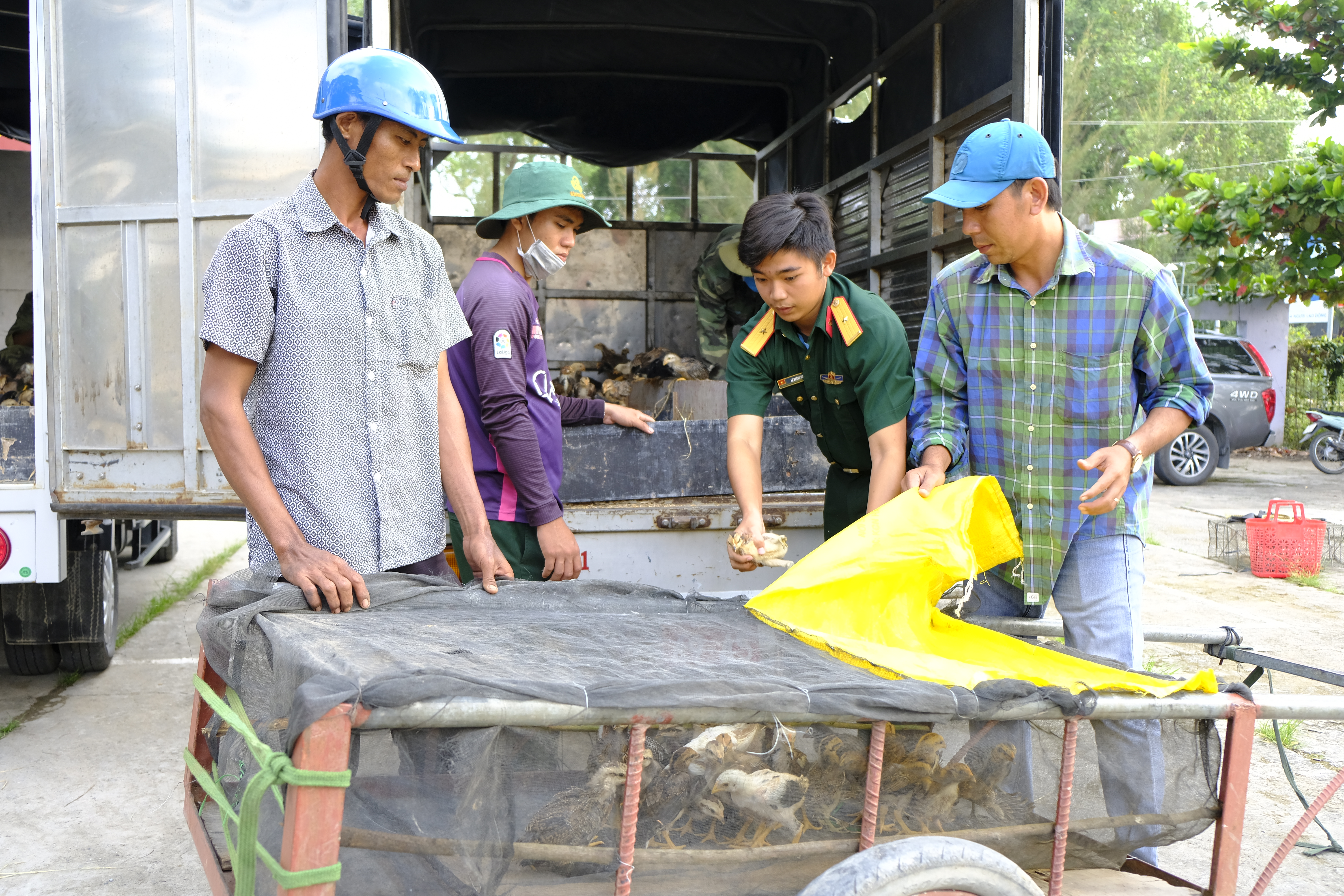 Bộ đội về vùng biên khởi sắc